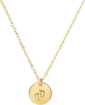 Handmade Baby Footprint Charm Necklace - Memorial Keepsake for Grief