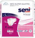 Seni Super Quatro Adult Incontinence Briefs for Maximum Comfort