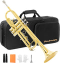Soulmate Bb Standard Trumpet Set for Beginner - Durable Brass Student