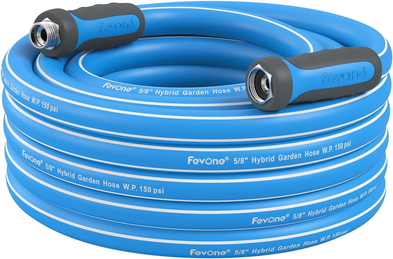 Fevone 35 ft Garden Hose with Kink Resistance and Durability