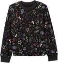GAP girls Logo Crewneck Sweatshirt Black Print M - Classic Casual