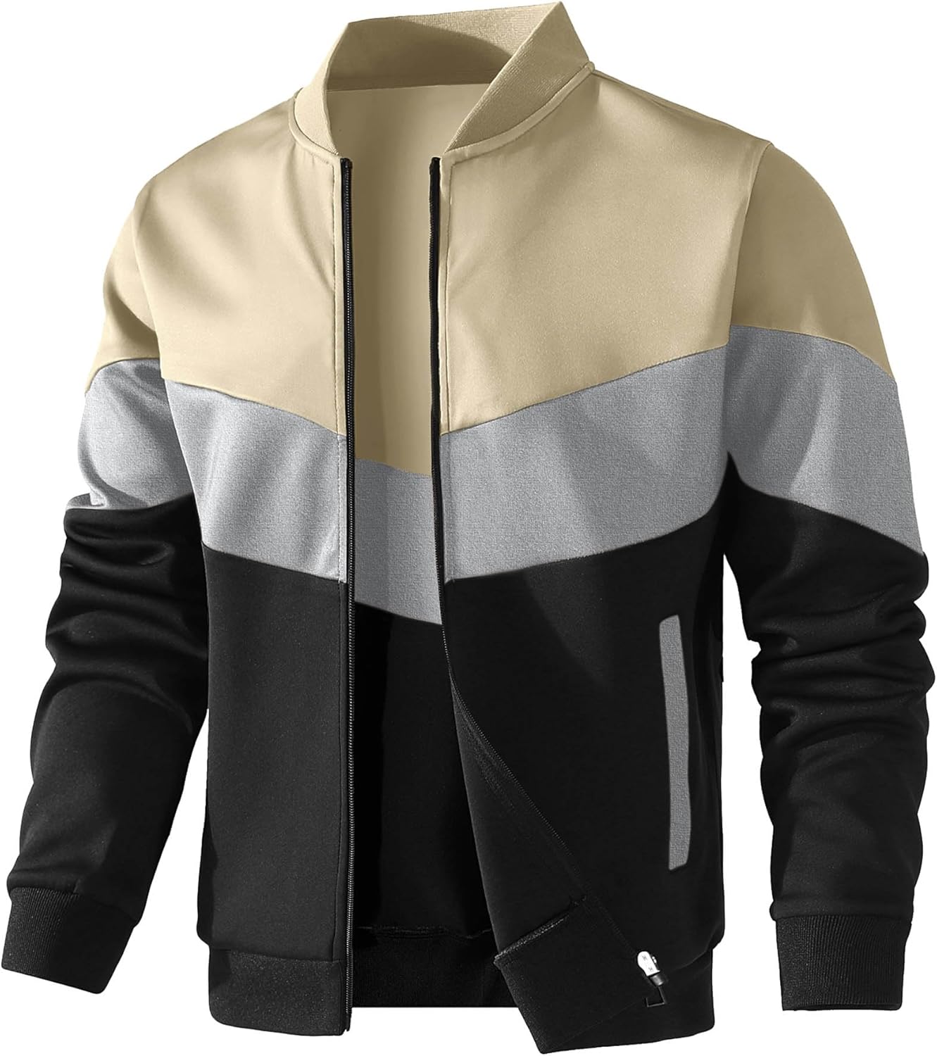 HYPESTFIT Mens Lightweight Jacket for Casual Spring Style