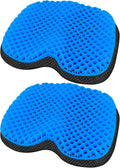 NEW-Vi Anti-Slip Kayak Seat Cushion - Thick Gel Comfort Pad