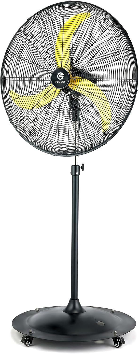 30-Inch Oscillating Pedestal Fan with Brushless DC Motor