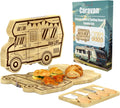 Portable Bamboo Charcuterie Set - Perfect Gifts for Travelers!