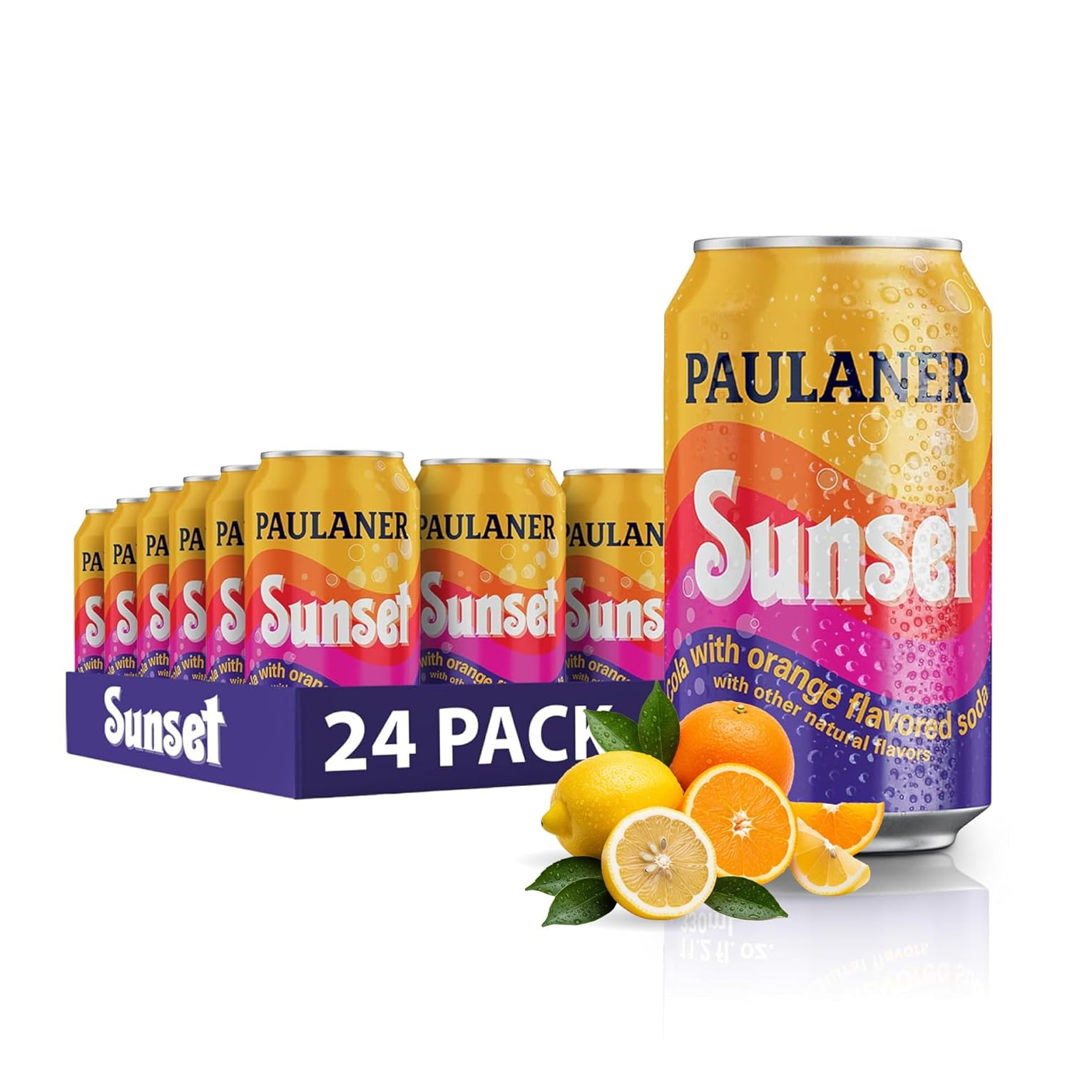 Paulaner Sunset Classic Orange Cola Soda - Vegan & Gluten-Free