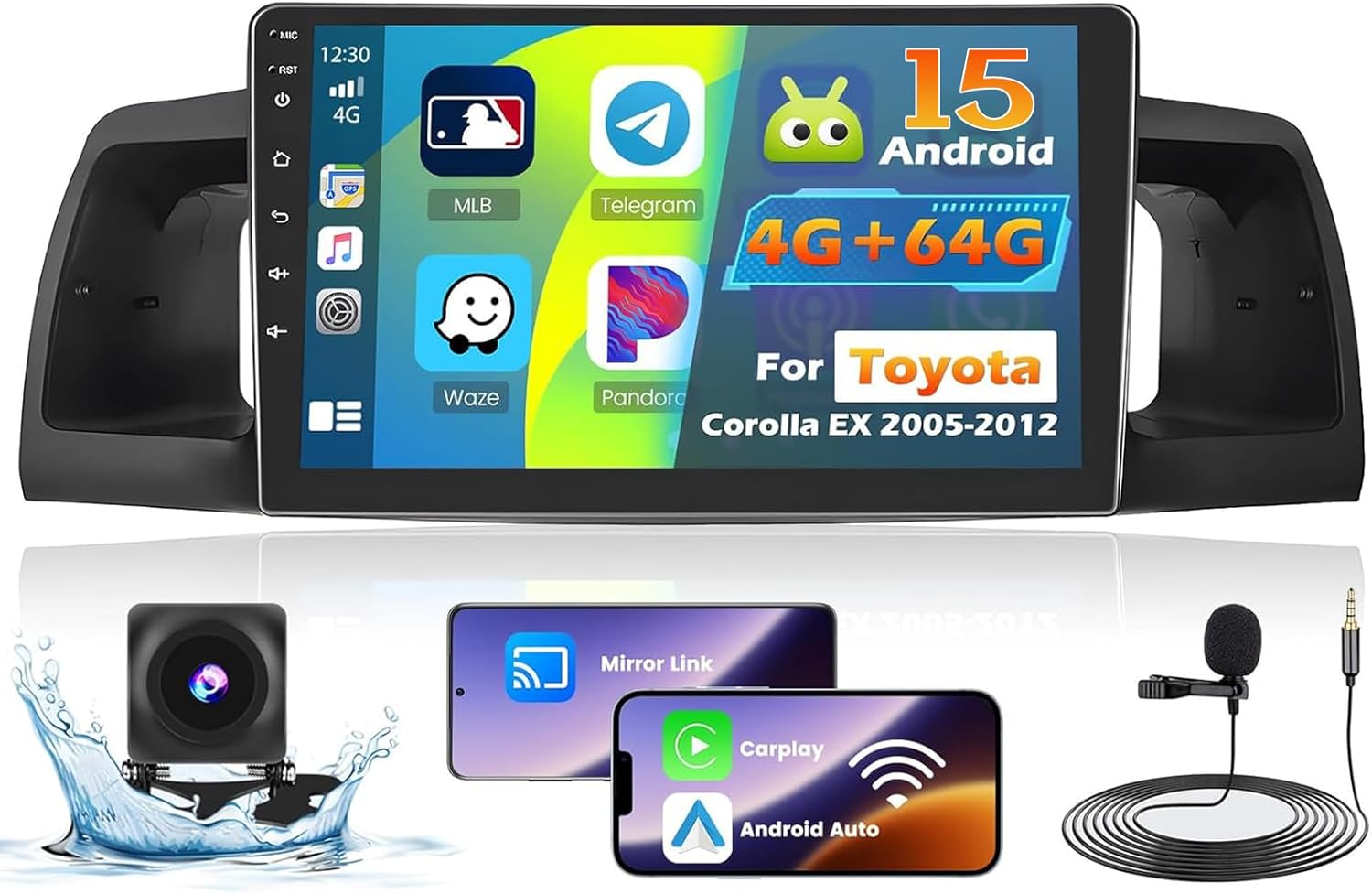 Upgrade Your Toyota Corolla with 9in Touch Screen Car Radio