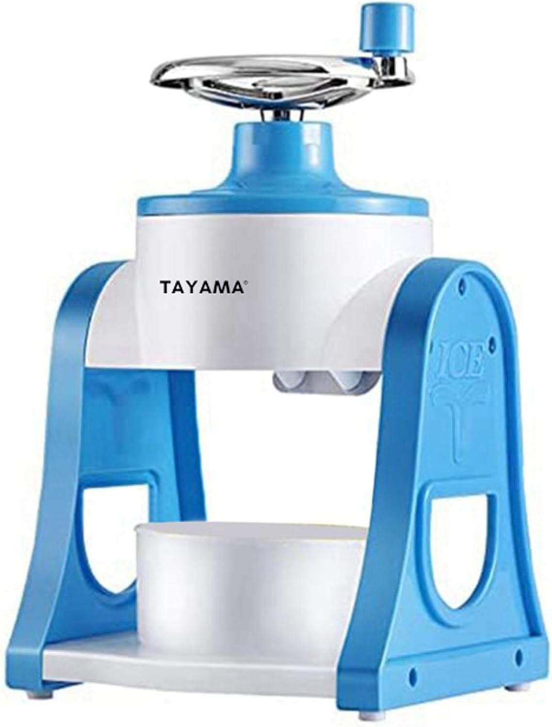 Hand Crank Snow Cone Maker - No Electricity Needed!