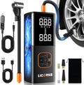 Tire Inflator Portable Air Compressor with Built-In Battery - Fast