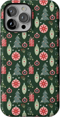 Casely iPhone 13 Pro Max Case Tinsel Town - Bold Protective Holiday
