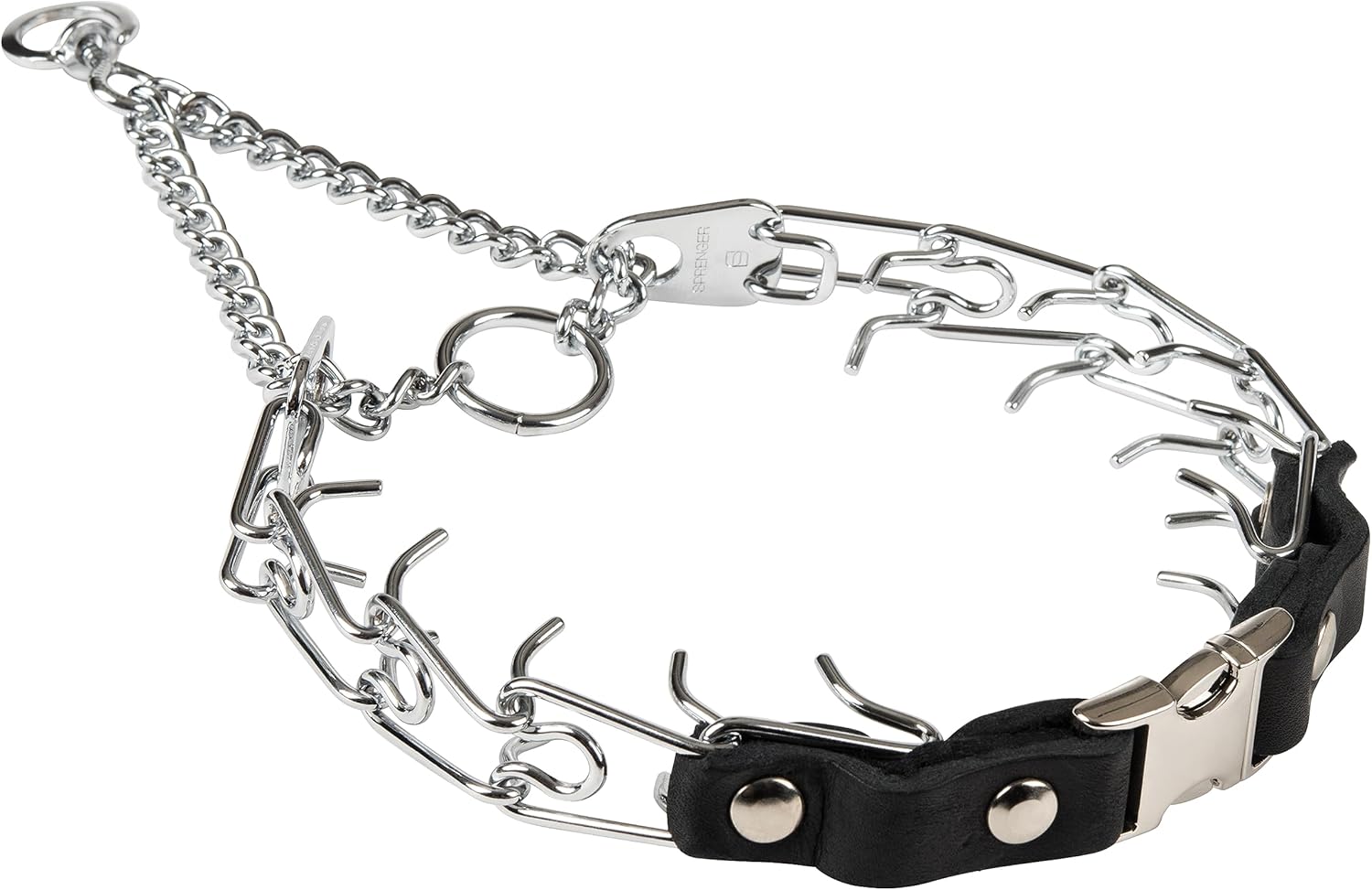 Herm Sprenger 2.25mm Prong Collar for Dogs Training and Safety