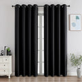 Blackout Curtains 96 in Length 2 Panels Set - Room Darkening Thermal