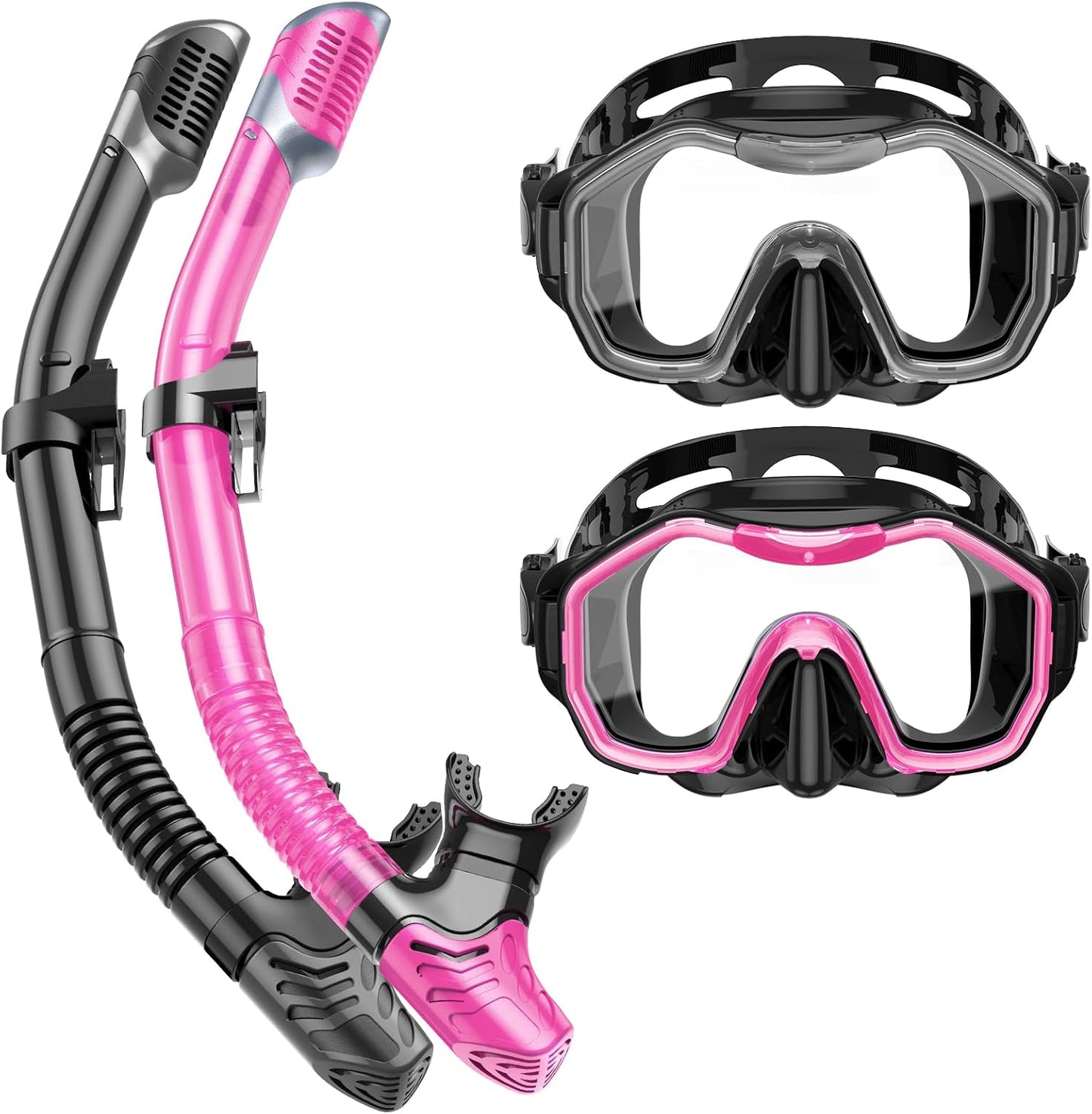 180 Panoramic View Snorkel Set - Explore Kwambiri!