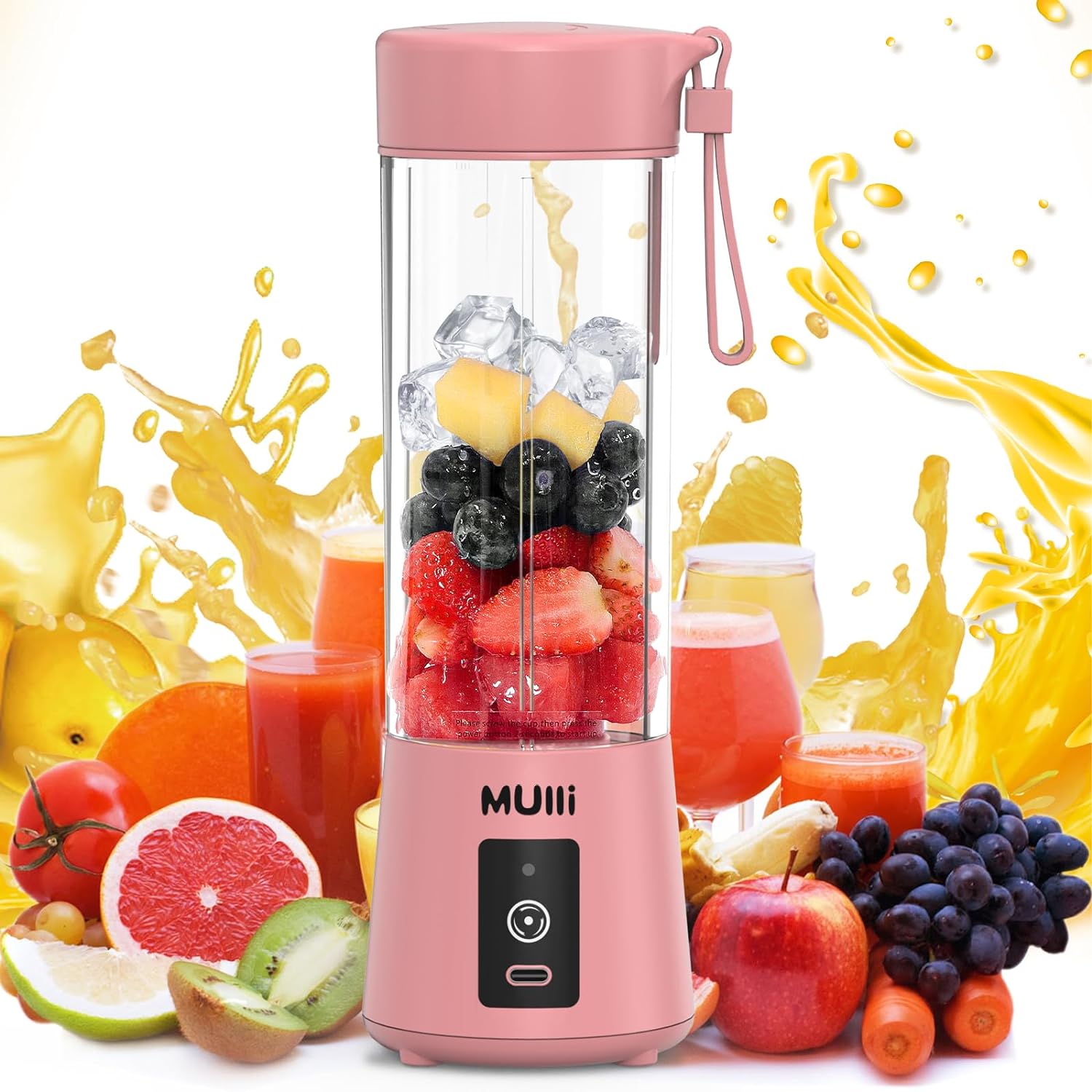 Mini USB Blender for On-the-Go Smoothies