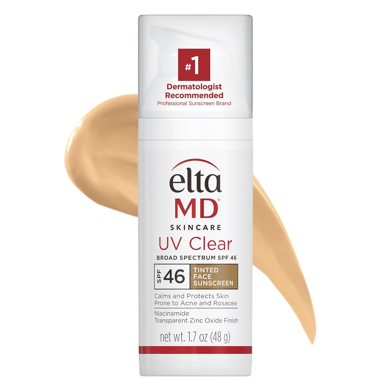 EltaMD UV Clear Tinted Face Sunscreen SPF 46 for Sensitive Skin
