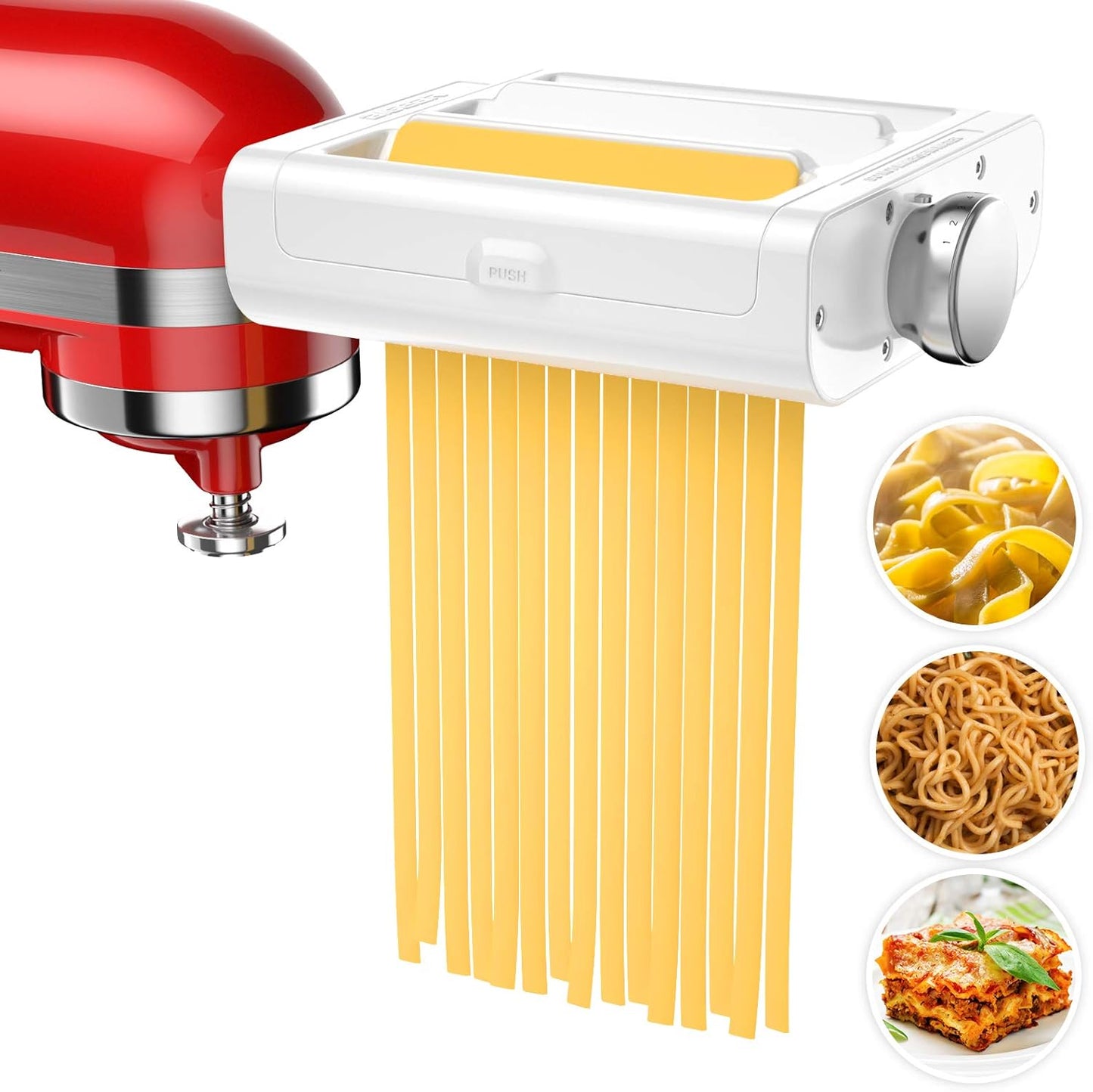 RETHONE 3-in-1 Pasta Maker Set for KitchenAid