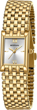 BOFAN Luxury Gold Women's Watch: Waterproof & Stylish