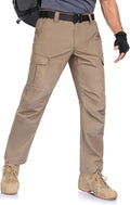 Mens Cargo Work Pants Waterproof Ripstop Tactical Pants for Men