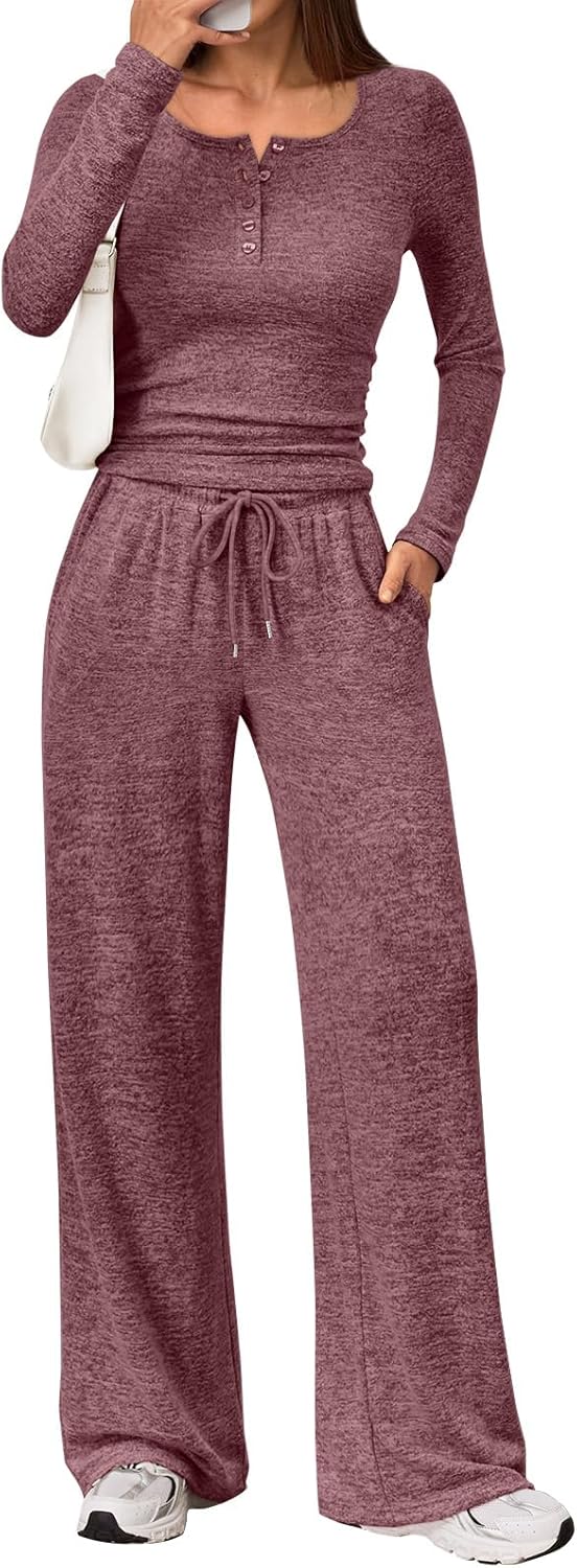 Trendy Queen Women's 2 Piece Matching Lounge Sets for Fall