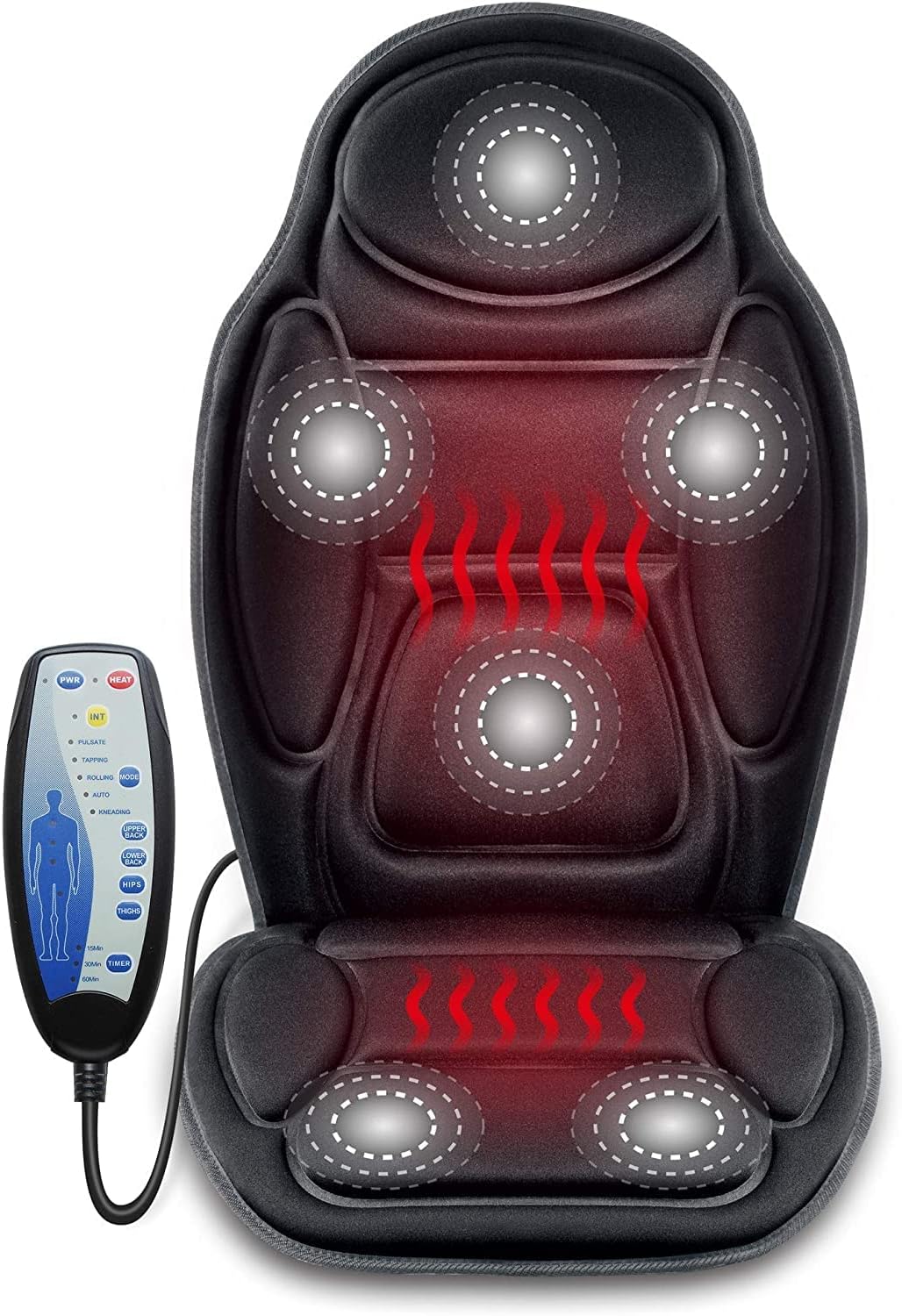 Snailax Back Massager with Heat - Ultimate Relaxation