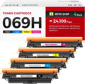 069 069H Toner Cartridge Set 4-Pack MF753Cdw - High Yield Replacement