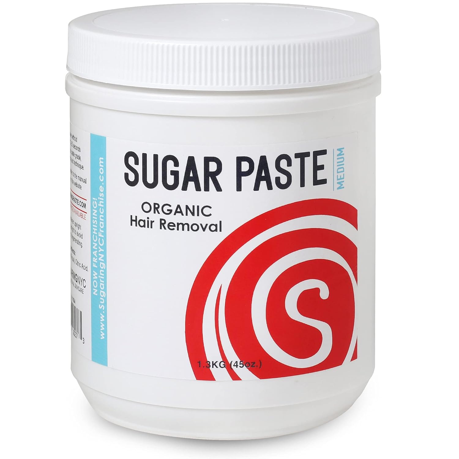 Sugaring Paste Medium 1.3kg by Sugaring NYC for Smooth Skin