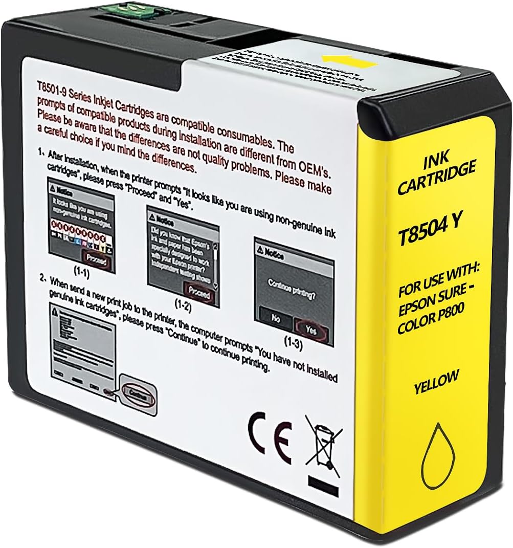 Vibrant Yellow Ink for Epson Surecolor P800 - YOUEXPERT