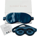 3D Contoured Silk Sleep Mask - Zero Pressure Blackout Mask