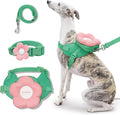 Flora Dog Harness, Leash and Collar Set - Cute Flower Backpack