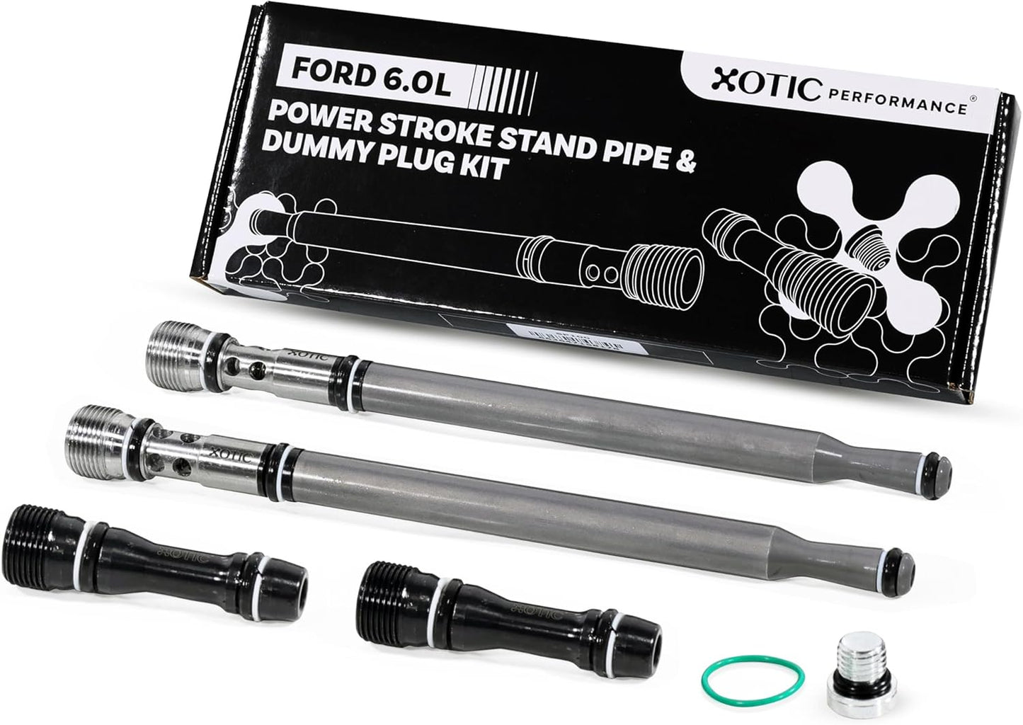 Upgraded Stand Pipe & Dummy Plug Kit for 2004-2010 Ford 6.0L