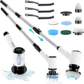 Electric Spin Scrubber Cordless Long Handle - Easy Bathroom Cleaning