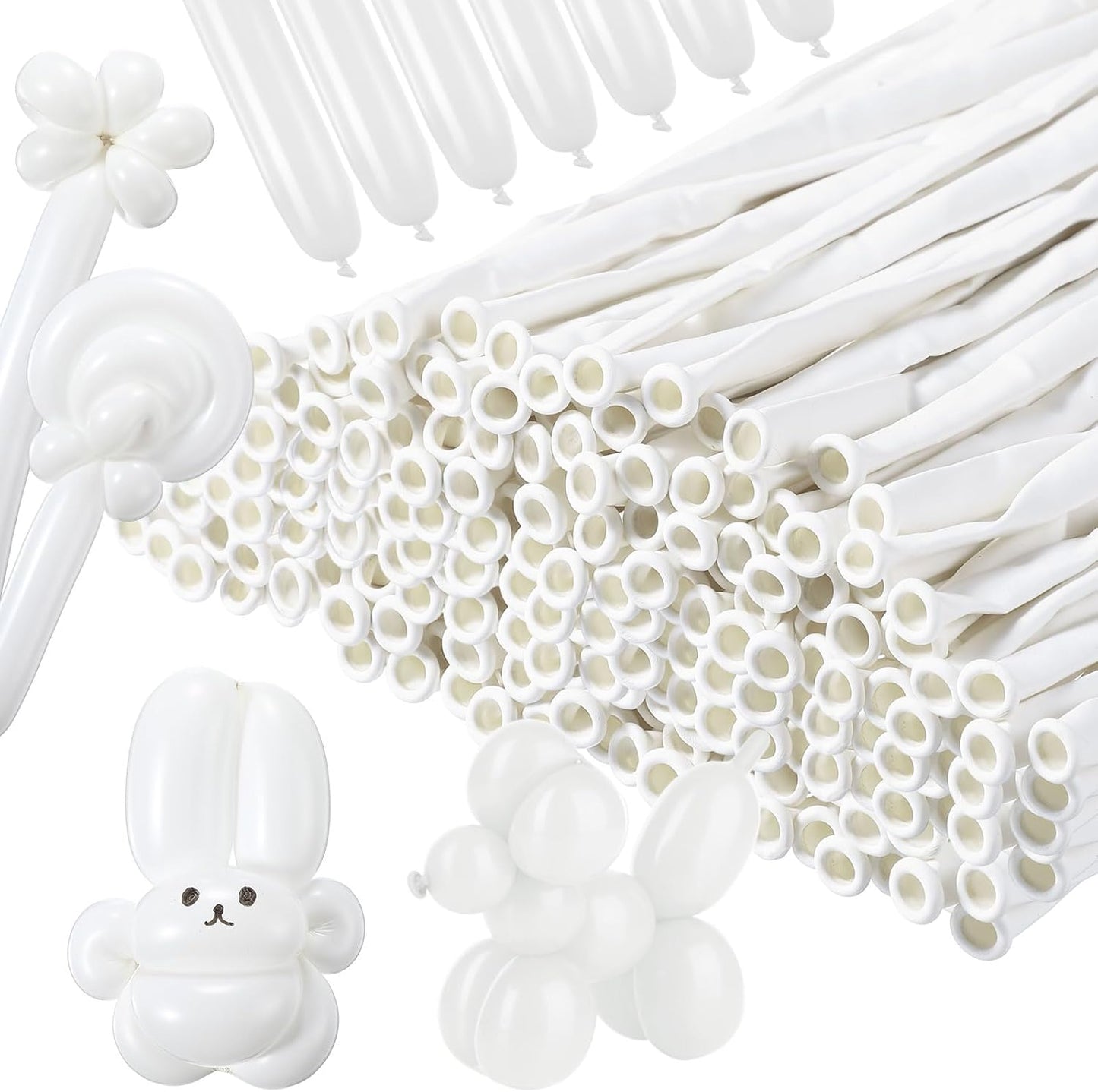 Lenwen 1000 Pcs Long Balloons for Parties, Weddings, and More