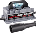 48V 15A Club Car Charger for Golf Carts - Fast Trickle Charge