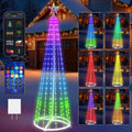 6FT LED Outdoor Christmas Tree Lights - Smart Cone Tree