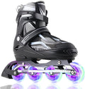 Sowume Adjustable Inline Skates for Girls and Boys - Light