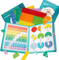 Magnetic Fraction Demonstration Book - Upgraded 2025 Teaching Tool
