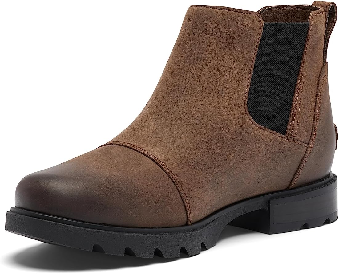 SOREL Women's Emelie lll Chelsea Waterproof Boot for All Seasons