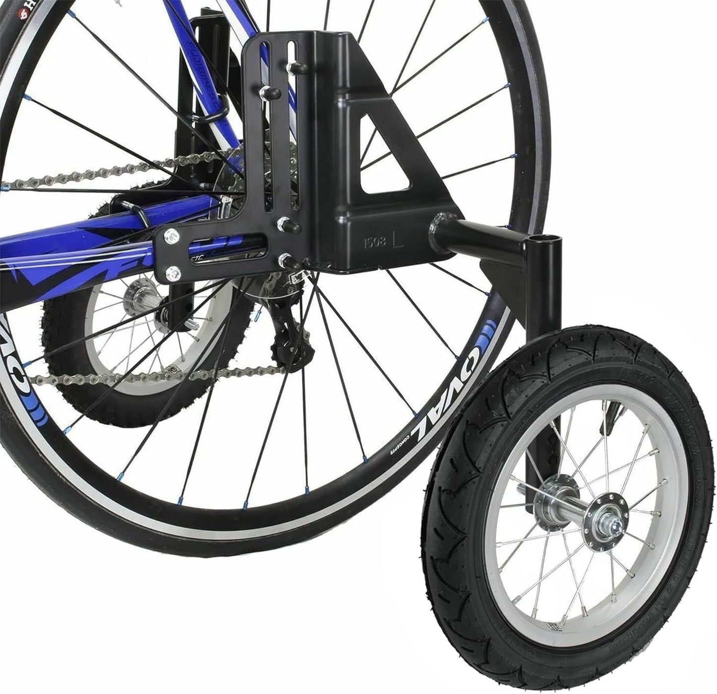 Adjustable Adult Bicycle Training Wheels for 24in to 29in Bikes