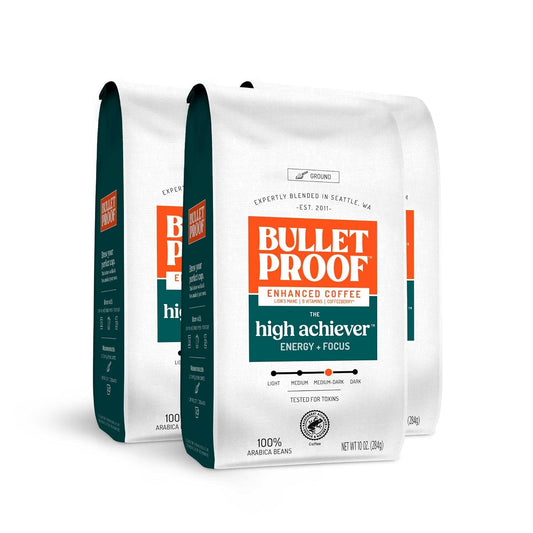 High Achiever Ground Mushroom Coffee with Lion's Mane & B Vitamins