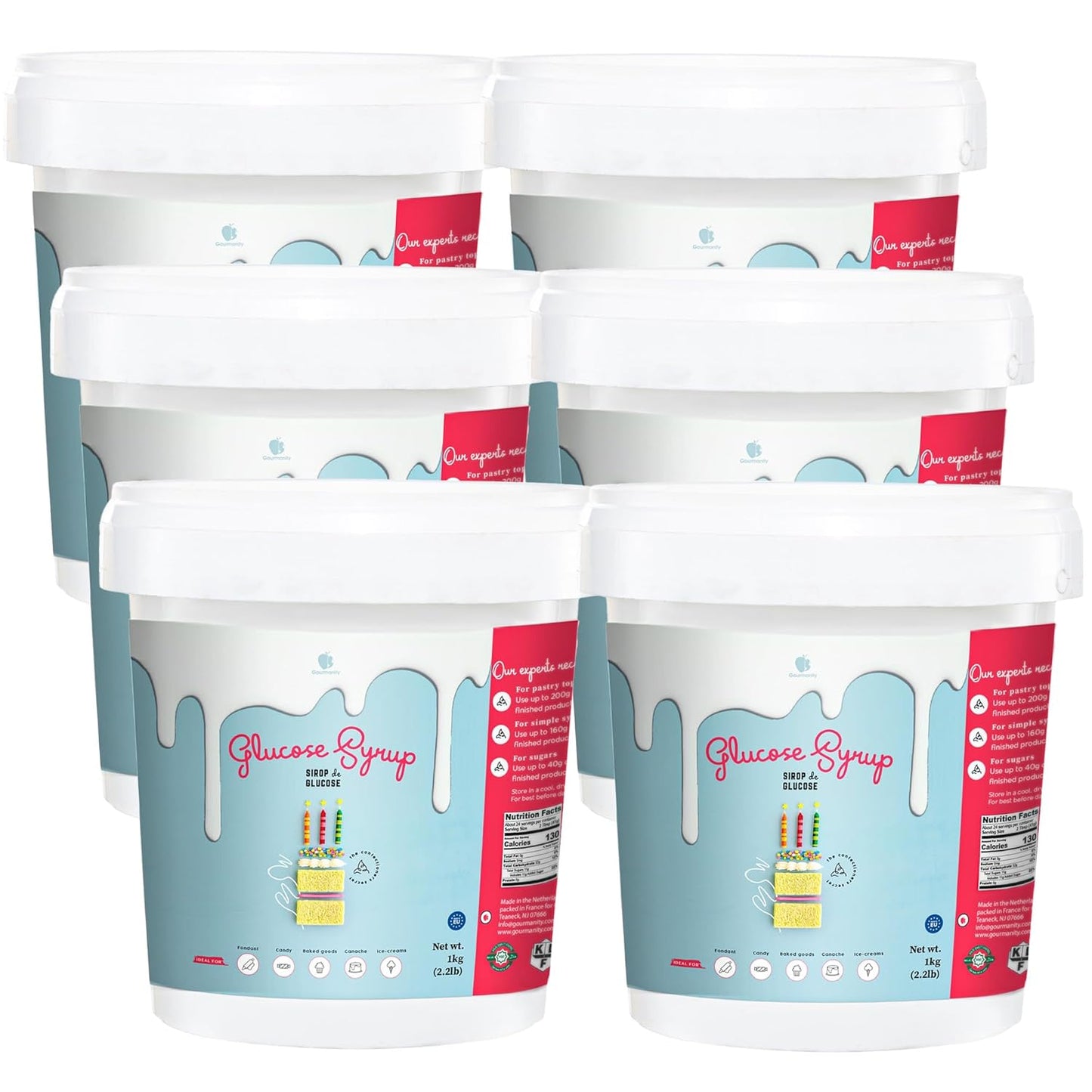 Gourmanity Glucose Syrup for Baking, Sweetener & Thickener