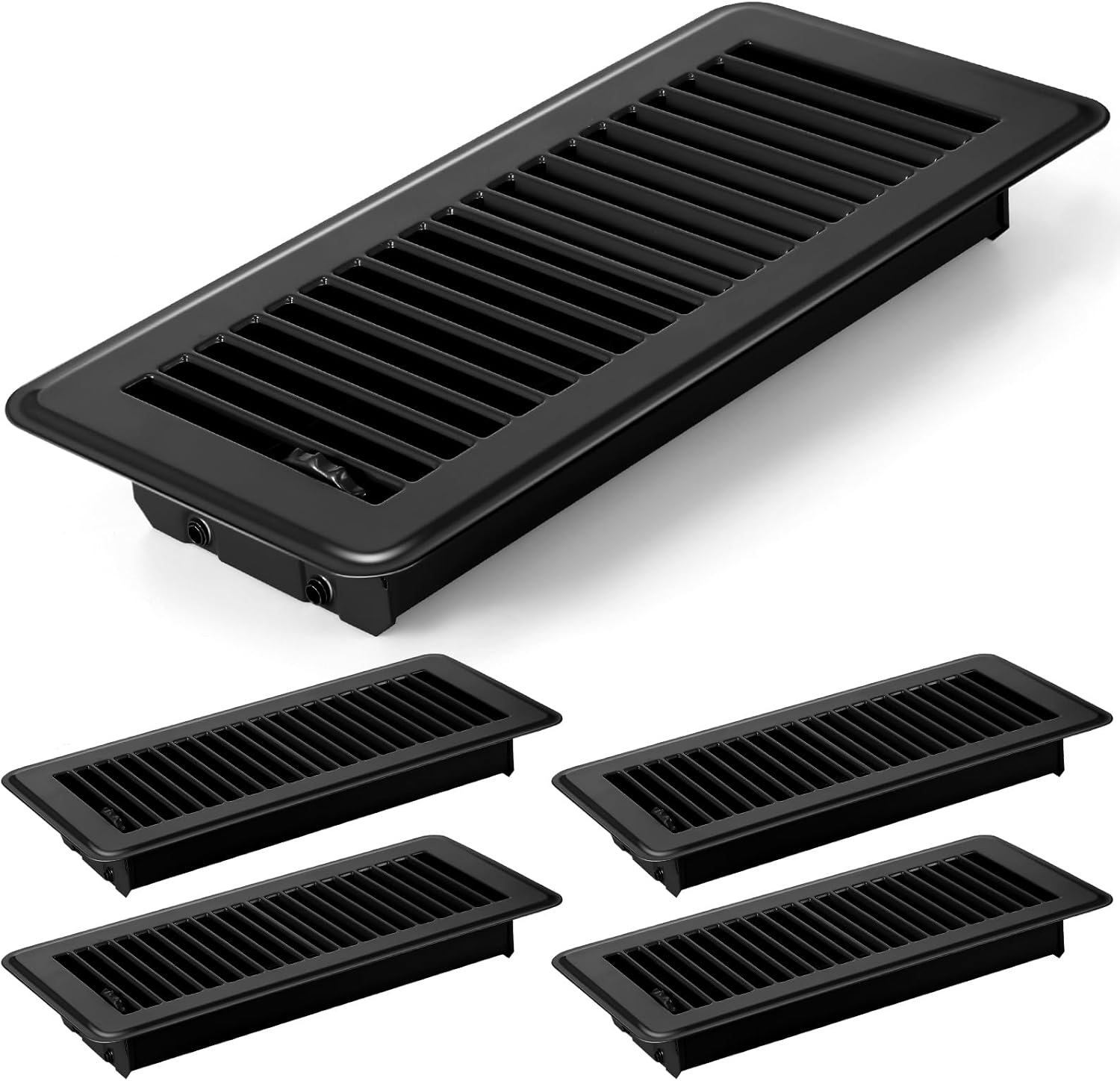 Retisee 4x12 Inches Floor Vent Covers for Home - 10 Pcs Set