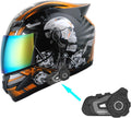 1STORM Motorcycle Full Face Helmet Mechanic - Lightweight Helmets