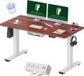 FLEXISPOT EN2 Whole-Piece Electric Standing Desk 55 in - Smooth Height