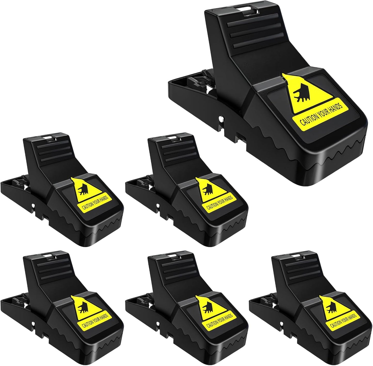 Professional Reusable Indoor Mouse Traps - 6 Pack
