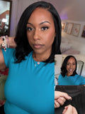 Nadula Yaki Straight Bob Glueless Wig 7x5 HD Lace - Ready to Wear