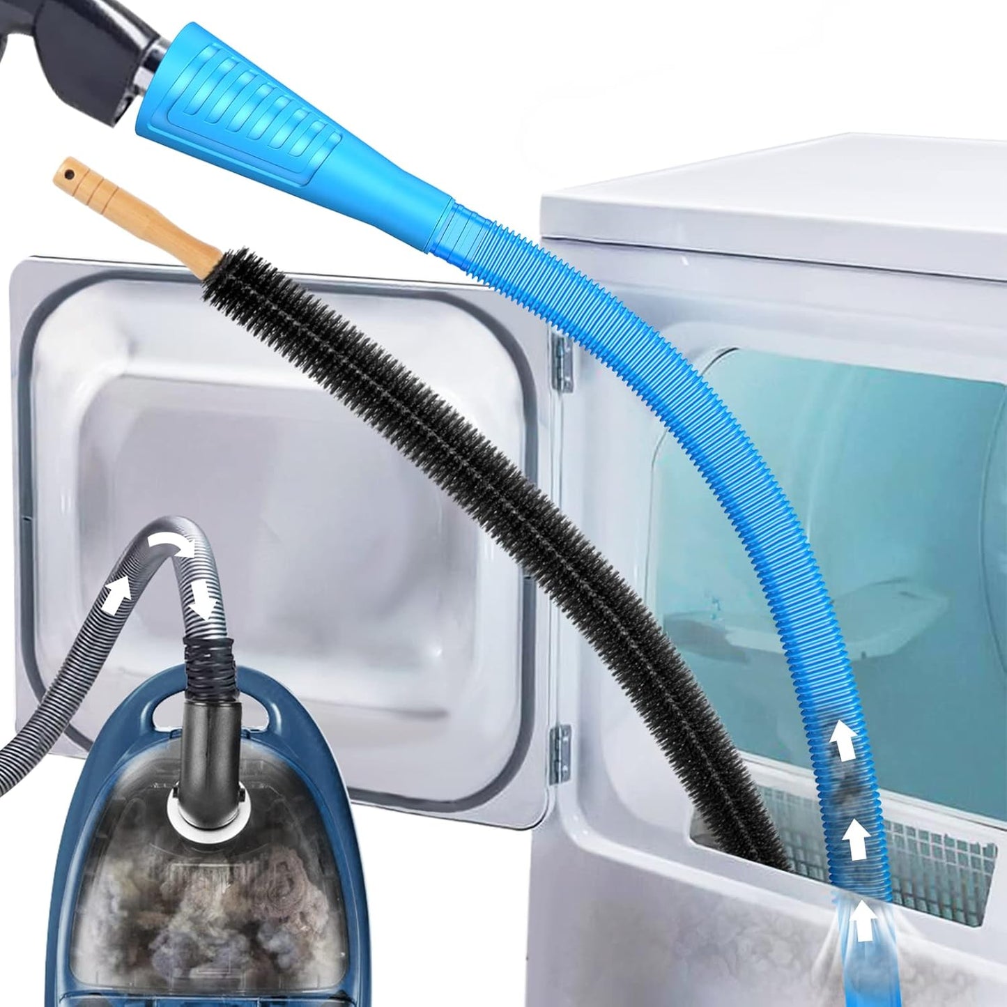 Sealegend Dryer Vent Cleaner Kit - Power Lint Removal
