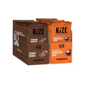 KiZE Energy Bars Peanut Butter Chocolate Chip & Cookie Dough Bundle