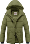 WULFUL Women's Winter Coat Lightweight Waterproof Puffer Jacket - Warm