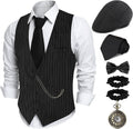 1920s Mens Costume Accessories Set - Complete Roaring 20s Look our