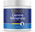 Canine Minerals Calcium & Iron Powder for Dogs - Joint and Immune